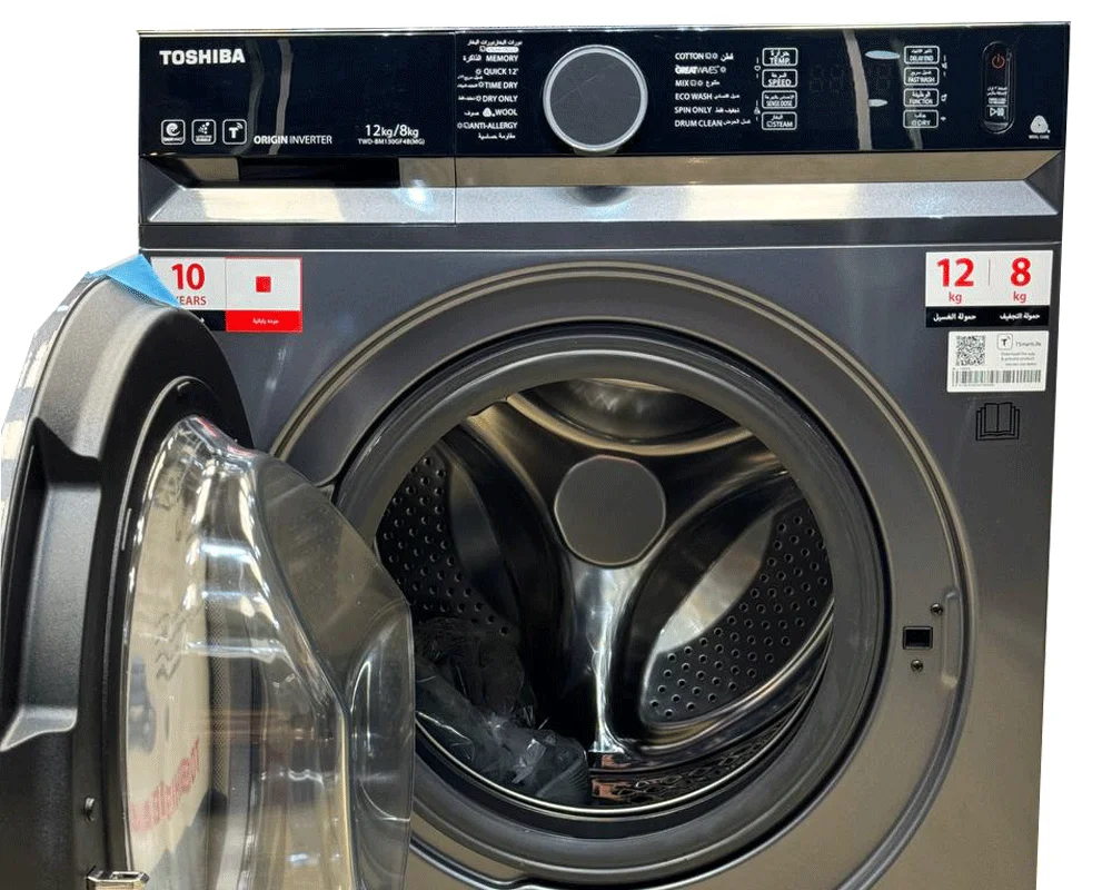مقایسه برنامه‌های شستشو در مدل‌های BK110GF4B و TWD-BM130GF4B توشیبا