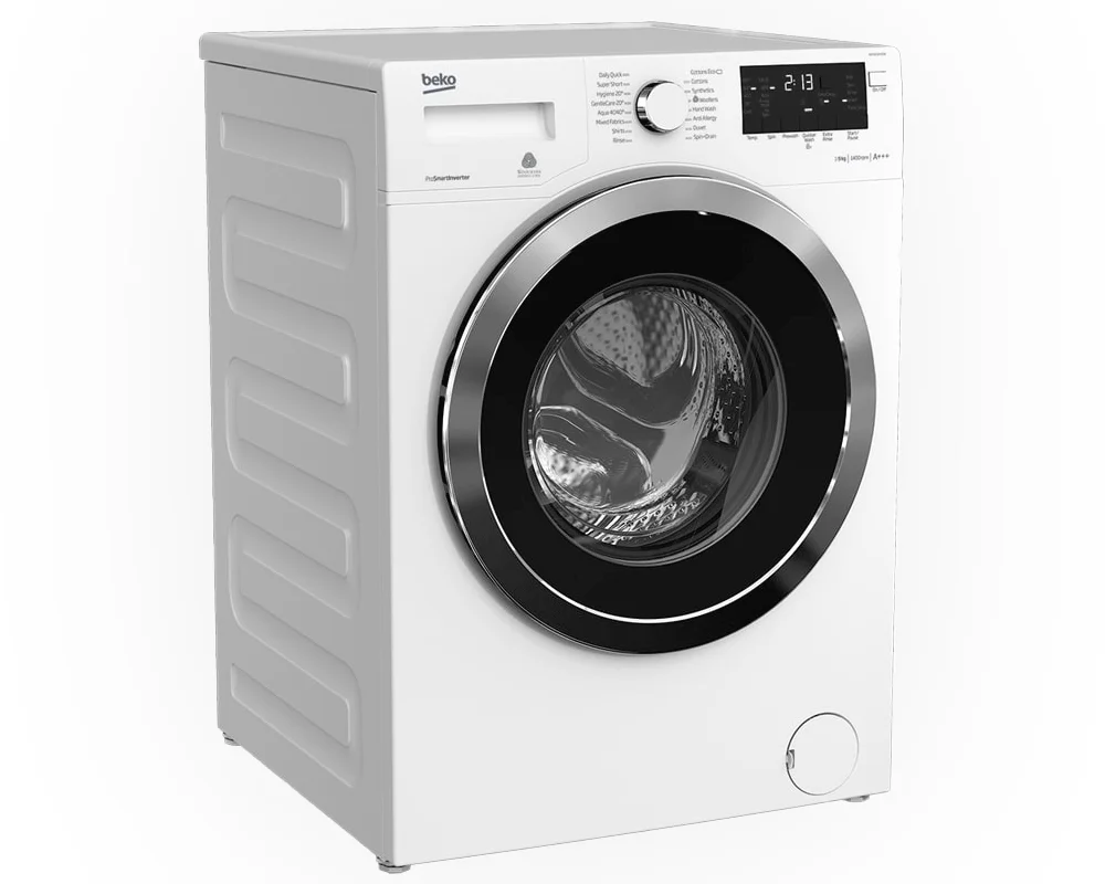 قابلیت‌های انعطاف‌پذیر لباسشویی بکو WX943440W در شستشو