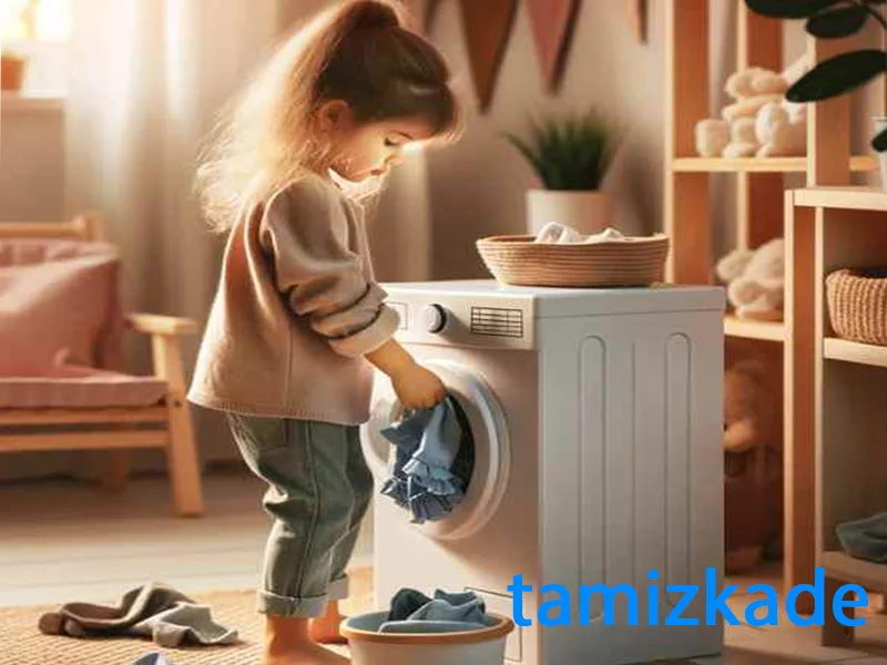 نحوه باز کردن قفل کودک ماشین لباسشویی
