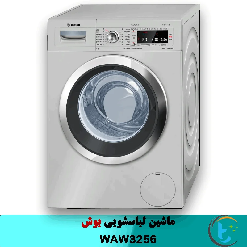 طراحی و ساختار ماشین لباسشویی بوش WAW3256